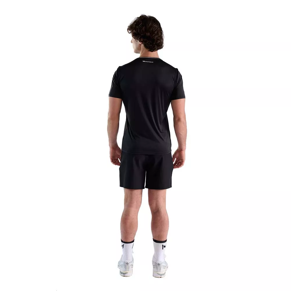 Mouratoglou Match T-shirt Zwart