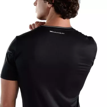 Mouratoglou Match T-shirt Zwart