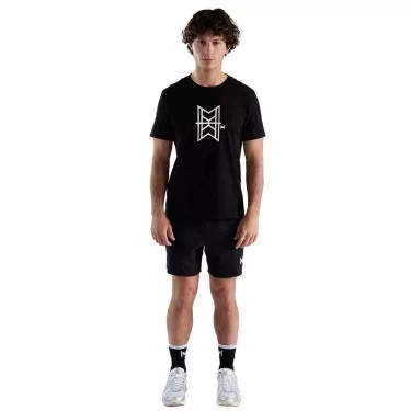 T-shirt Mouratoglou Graphique Noir