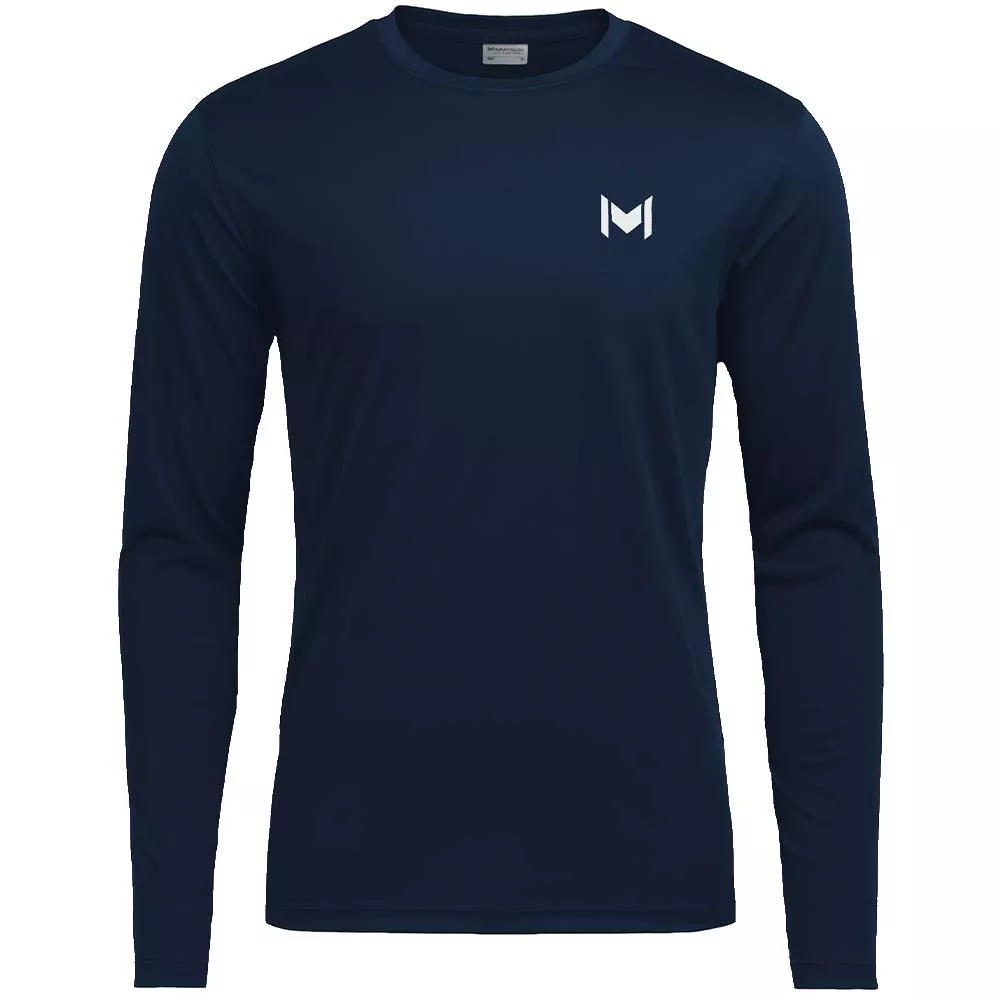 T-shirt à manches longues Mouratoglou Bleu marine