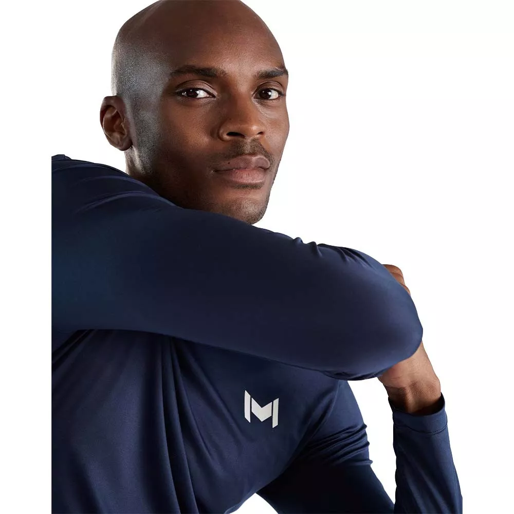T-shirt à manches longues Mouratoglou Bleu marine