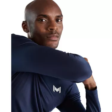 T-shirt à manches longues Mouratoglou Bleu marine