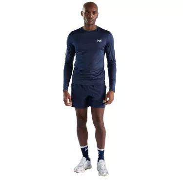 T-shirt à manches longues Mouratoglou Bleu marine