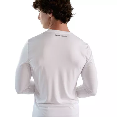 T-shirt à manches longues Mouratoglou Blanc
