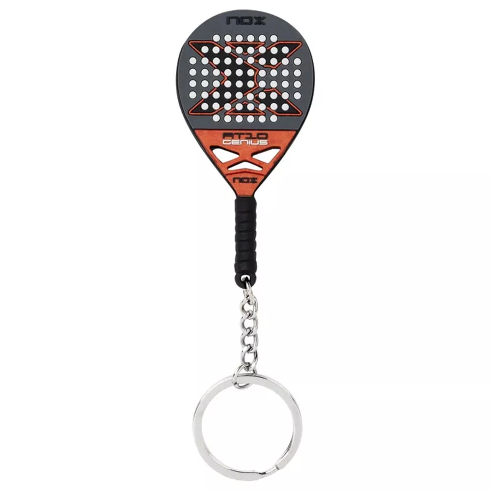 Nox mini tennisracket AT10 sleutelhanger