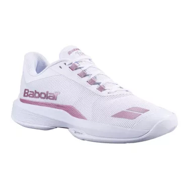 Chaussures Babolat Jet Tere 2 All Court Femme Blanc / Rose