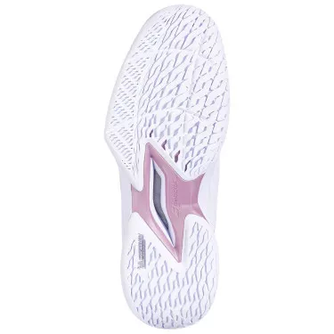 Chaussures Babolat Jet Tere 2 All Court Femme Blanc / Rose