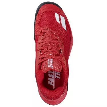 Chaussures Babolat Jet Mach 3 All Court Junior Rouge