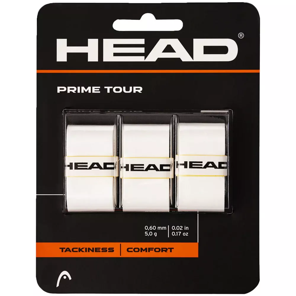 Head Overgrip Prime Tour x 3 Wit