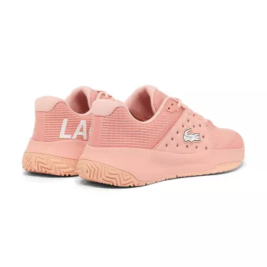 Chaussures Lacoste Power Serve Femme Rose
