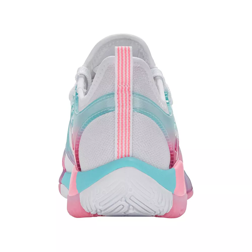 K-Swiss K-Frame Padel damesschoenen wit/roze/blauw