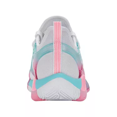 K-Swiss K-Frame Padel damesschoenen wit/roze/blauw