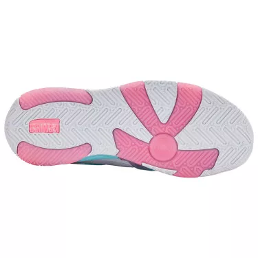 K-Swiss K-Frame Padel damesschoenen wit/roze/blauw