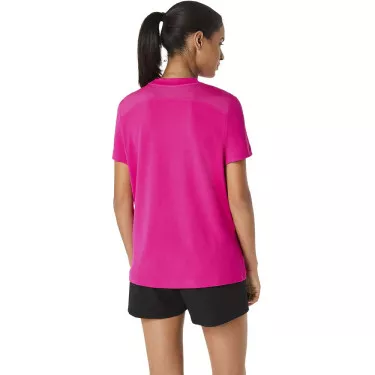 Asics Court SS Dames T-Shirt Marineblauw