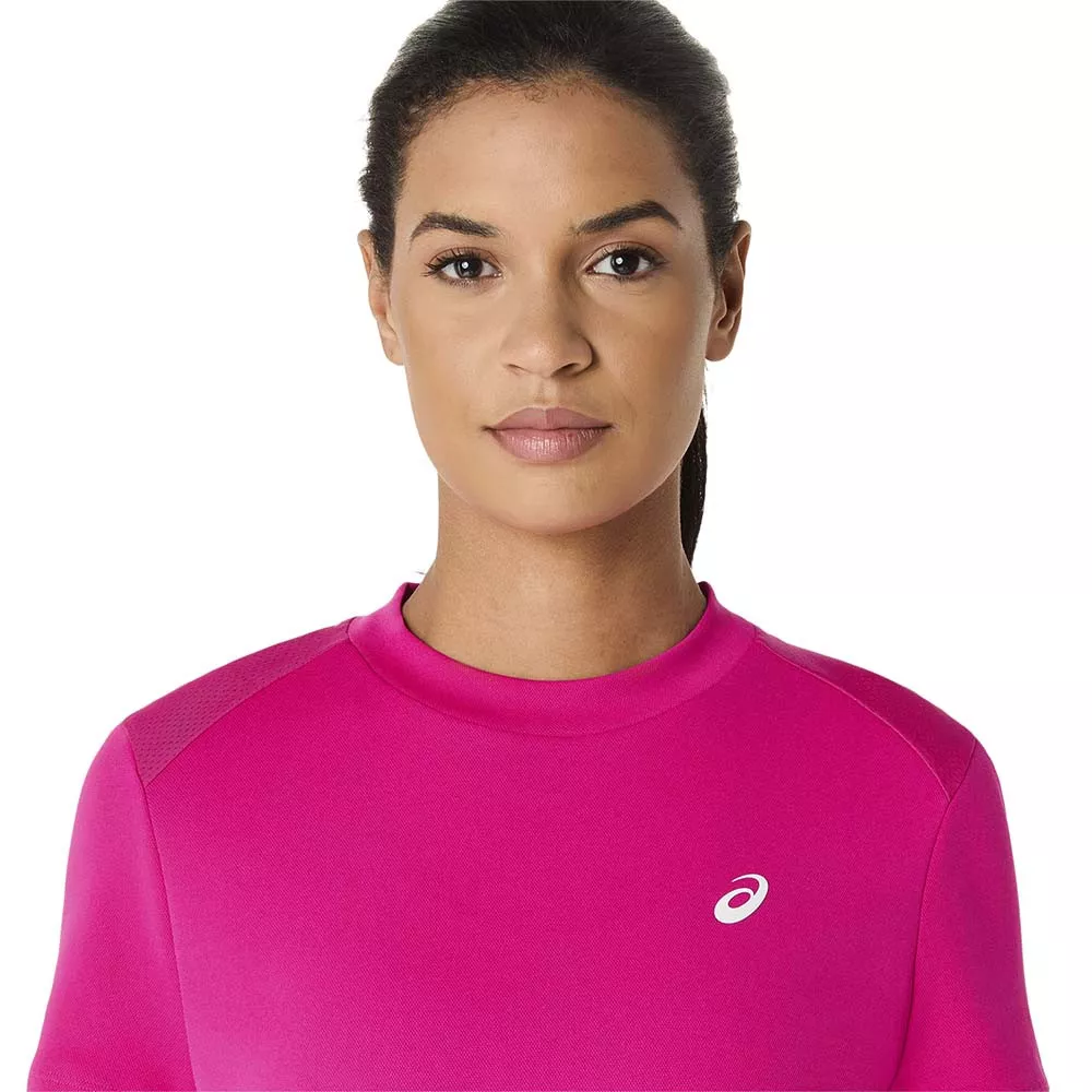 Asics Court SS Dames T-Shirt Marineblauw