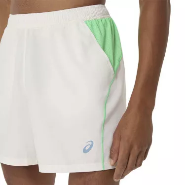 Short Asics Padel Court Crème / Vert