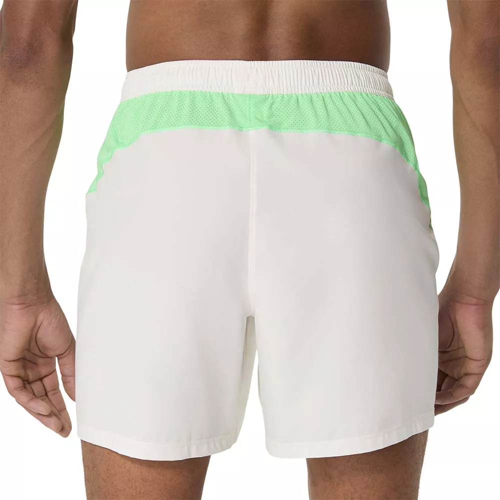 Short Asics Padel Court Crème / Vert