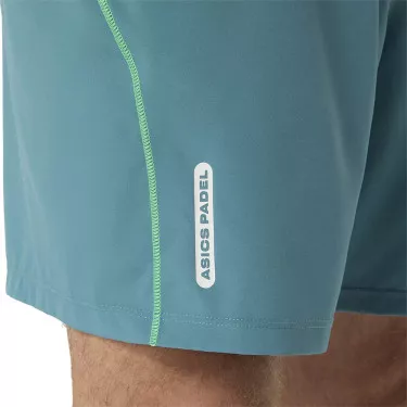 Asics Padel Court Shorts Crème / Groen