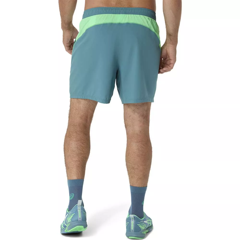 Asics Padel Court Shorts Crème / Groen