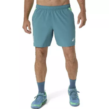 Asics Padel Court Shorts Crème / Groen