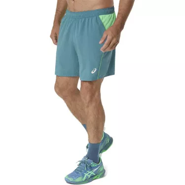 Asics Padel Court Shorts Crème / Groen