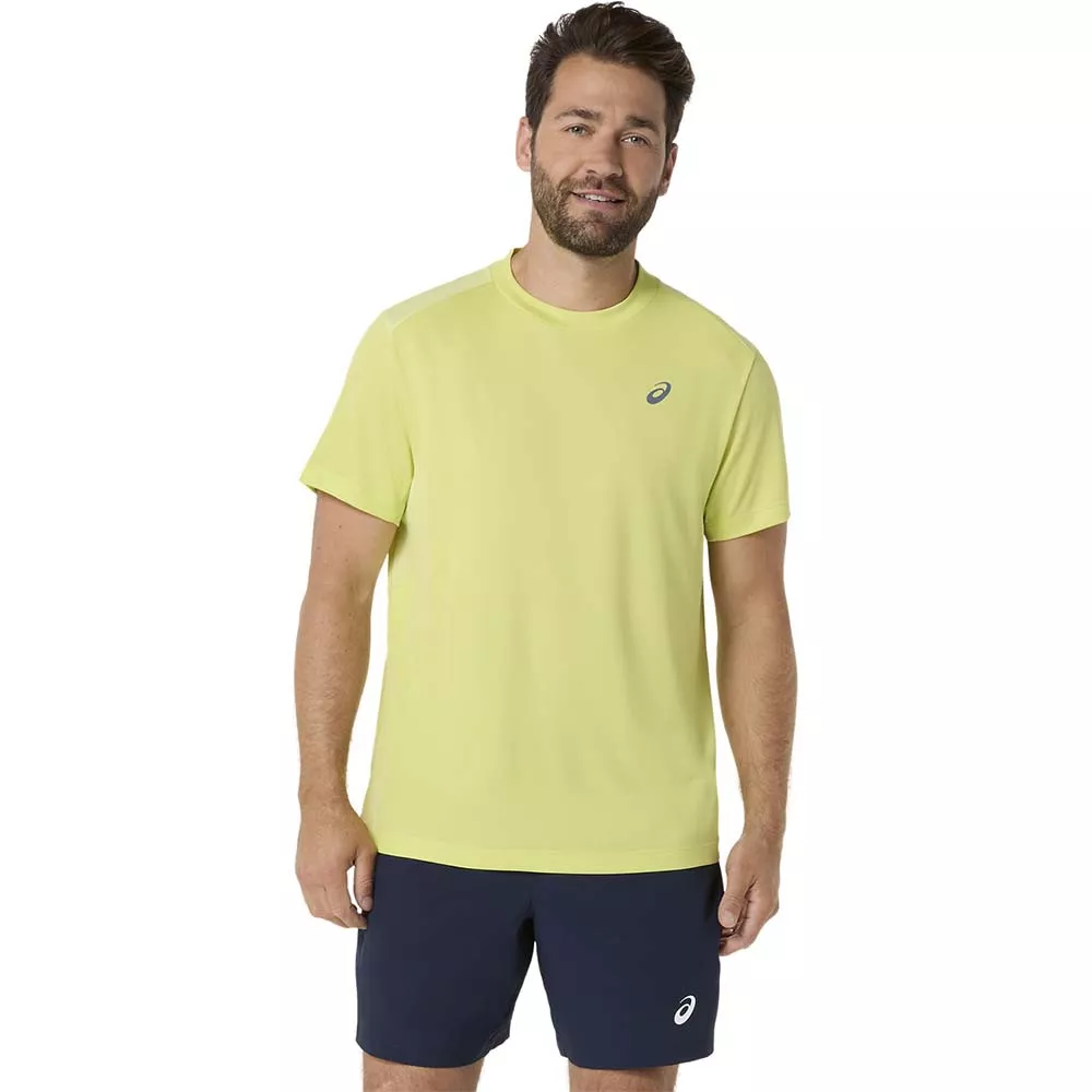 T-Shirt Asics Court SS Jaune