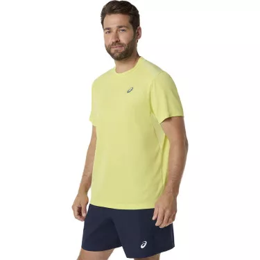 T-Shirt Asics Court SS Jaune