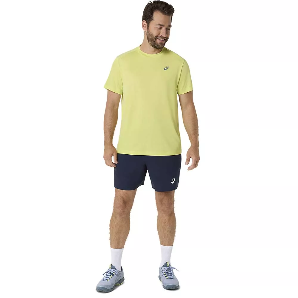 T-Shirt Asics Court SS Jaune