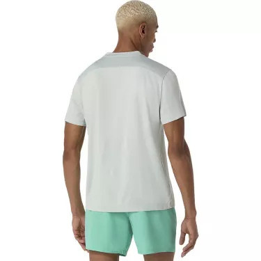 T-Shirt Asics Court SS Gris