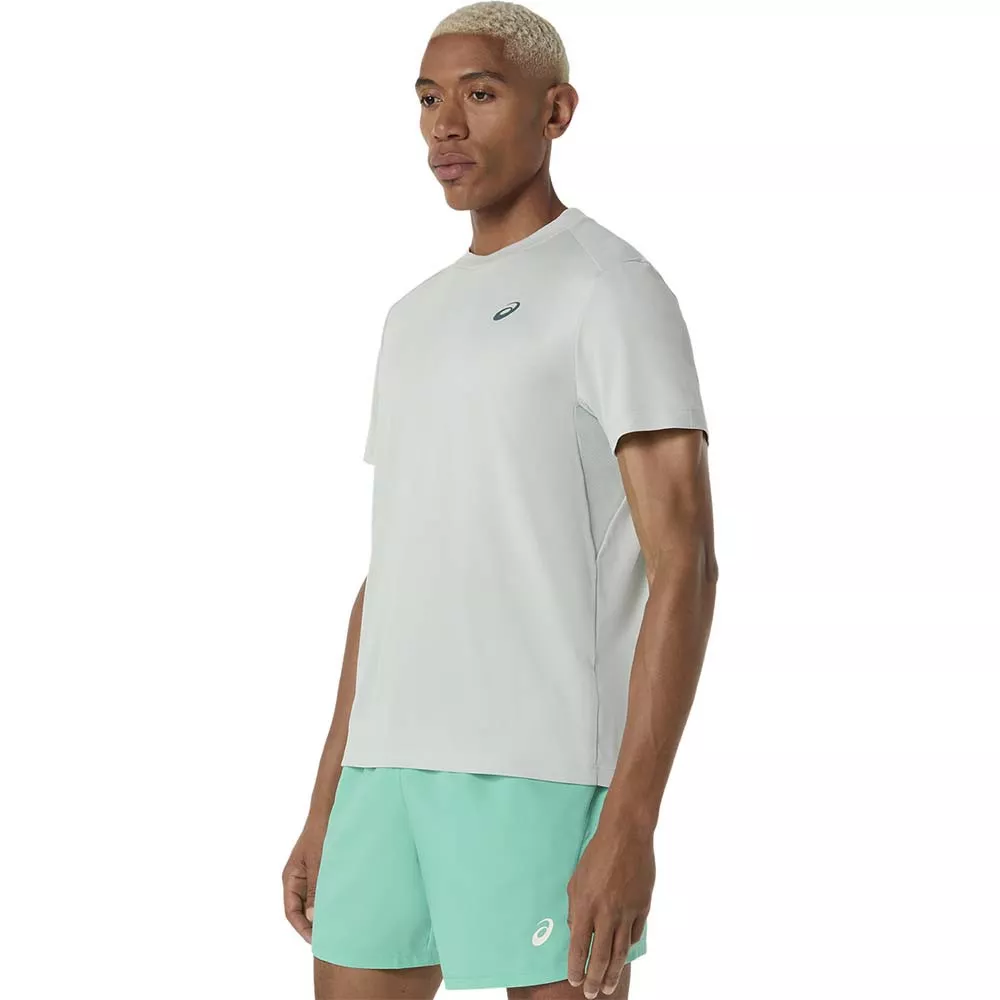 T-Shirt Asics Court SS Gris