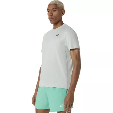 T-Shirt Asics Court SS Gris