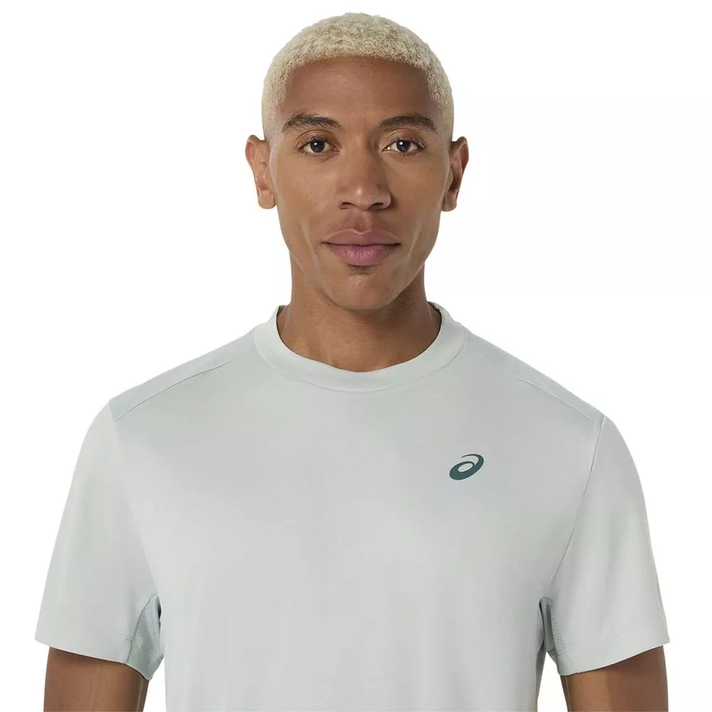 T-Shirt Asics Court SS Gris