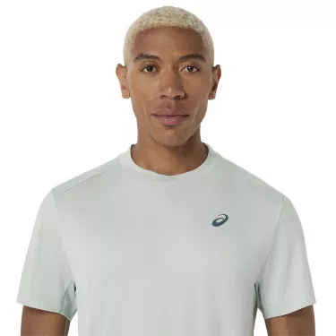 T-Shirt Asics Court SS Gris