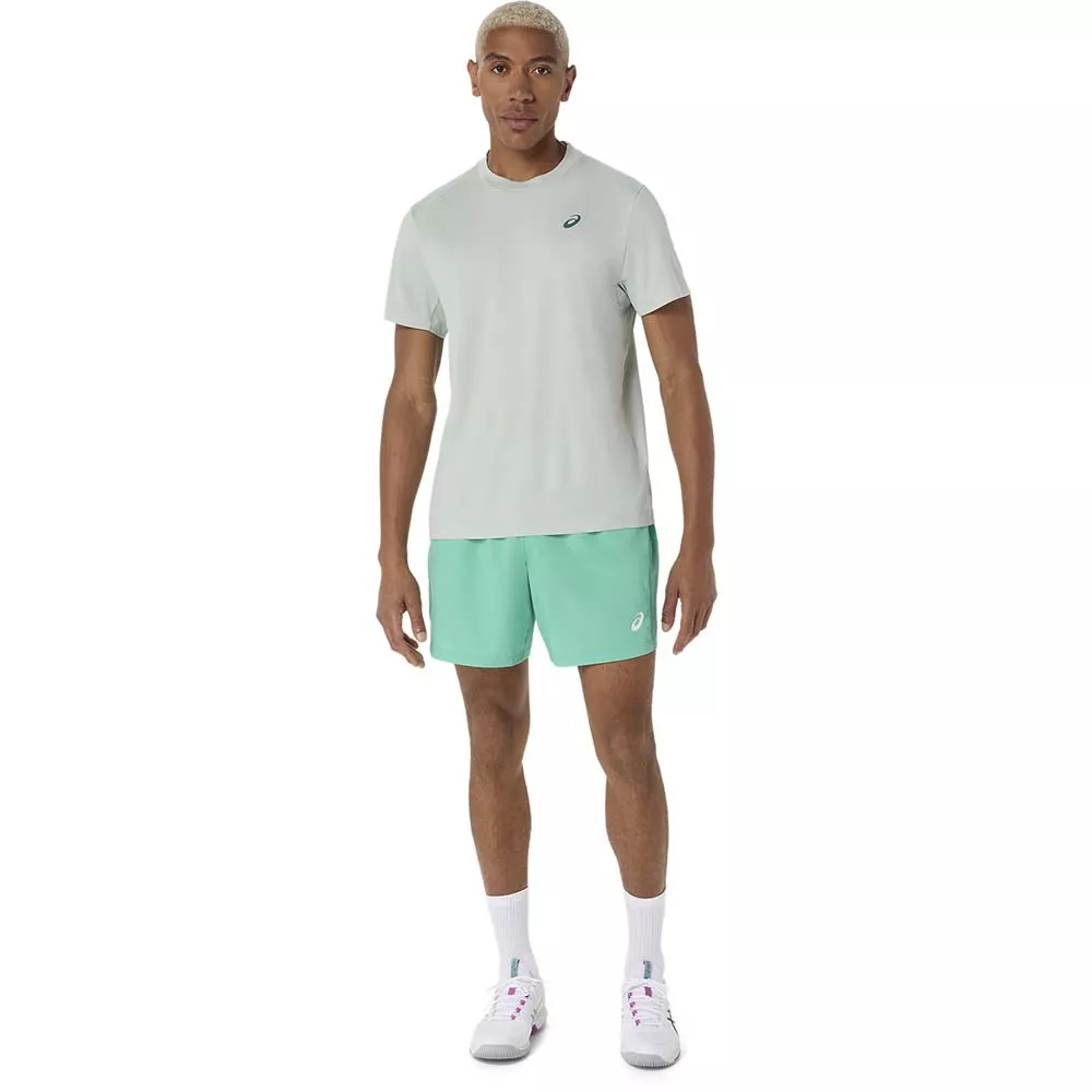 T-Shirt Asics Court SS Gris