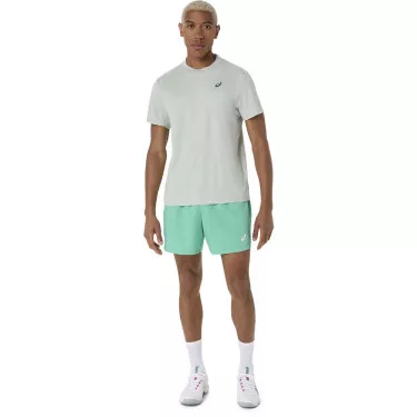 T-Shirt Asics Court SS Gris