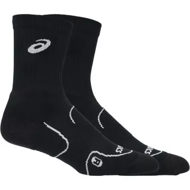 Chaussettes Asics Tennis Court+ Crew Noir