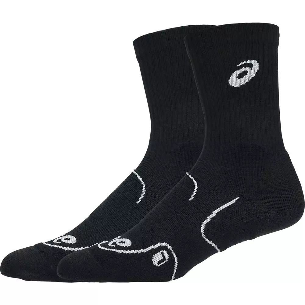 Chaussettes Asics Tennis Court+ Crew Noir