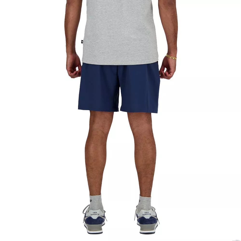 Short New Balance Essentials Bleu marine
