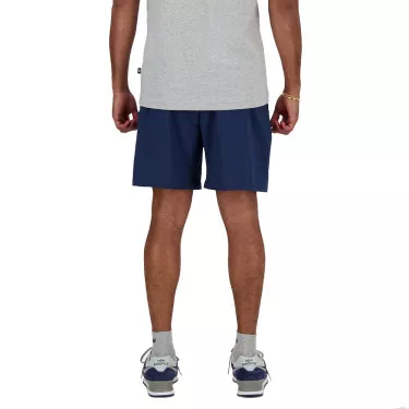 Short New Balance Essentials Bleu marine