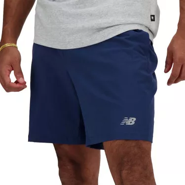 Short New Balance Essentials Bleu marine