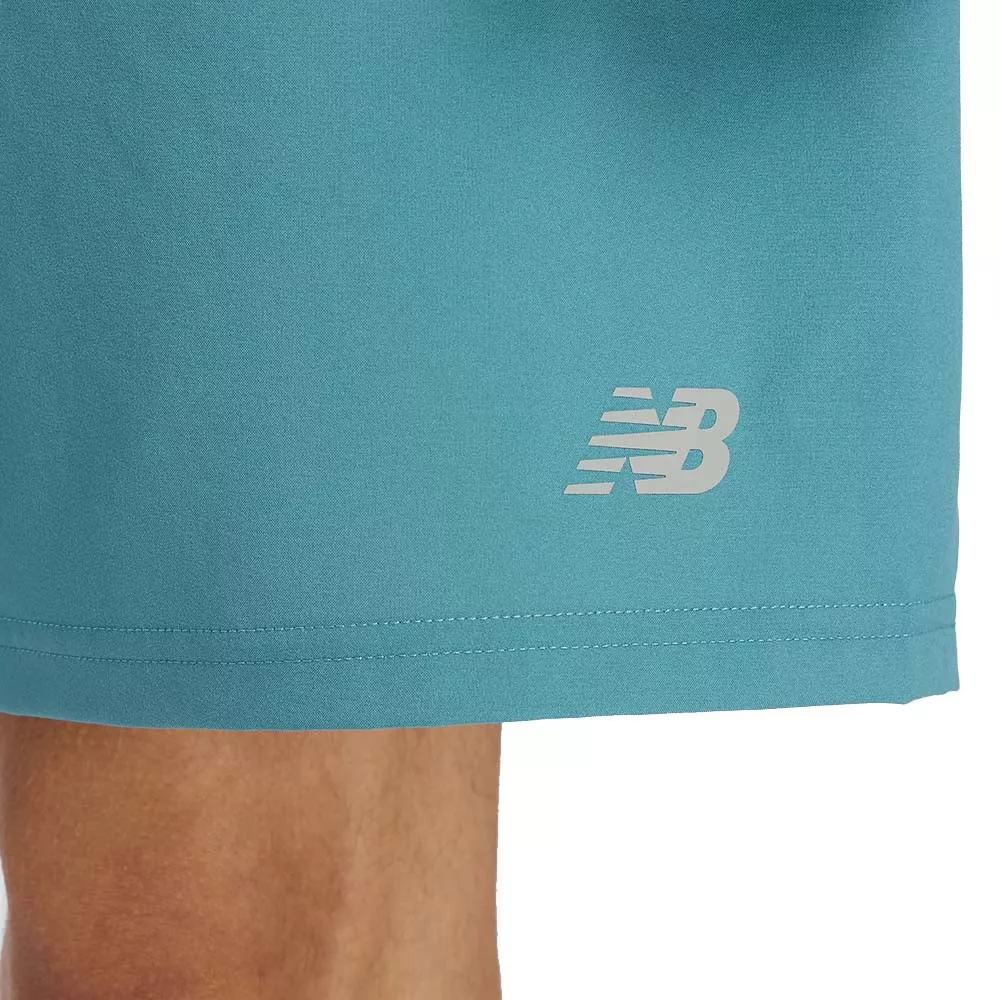 Short New Balance Essentials Bleu Sarcelle