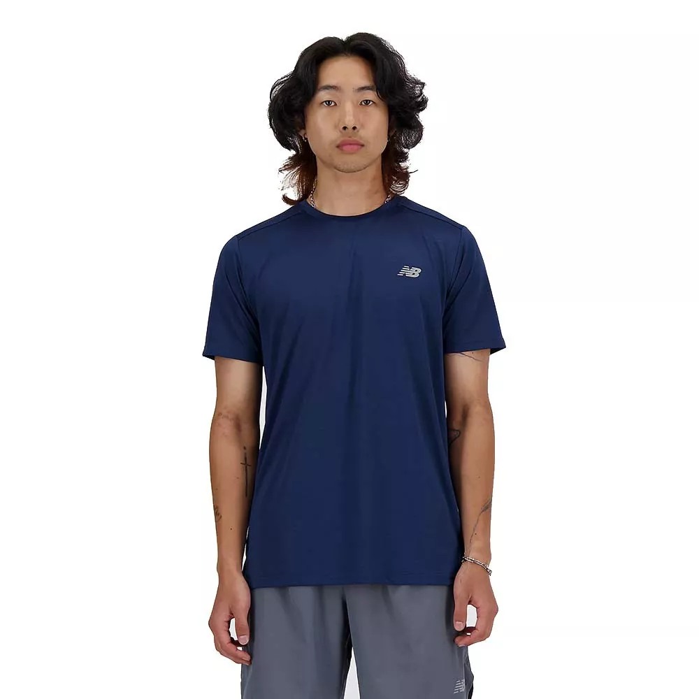 T-shirt New Balance Essentials Bleu marine