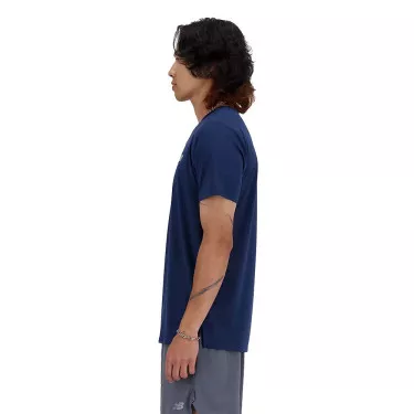 T-shirt New Balance Essentials Bleu marine