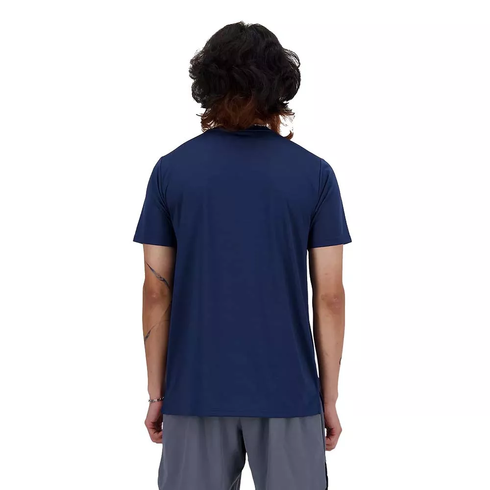 T-shirt New Balance Essentials Bleu marine