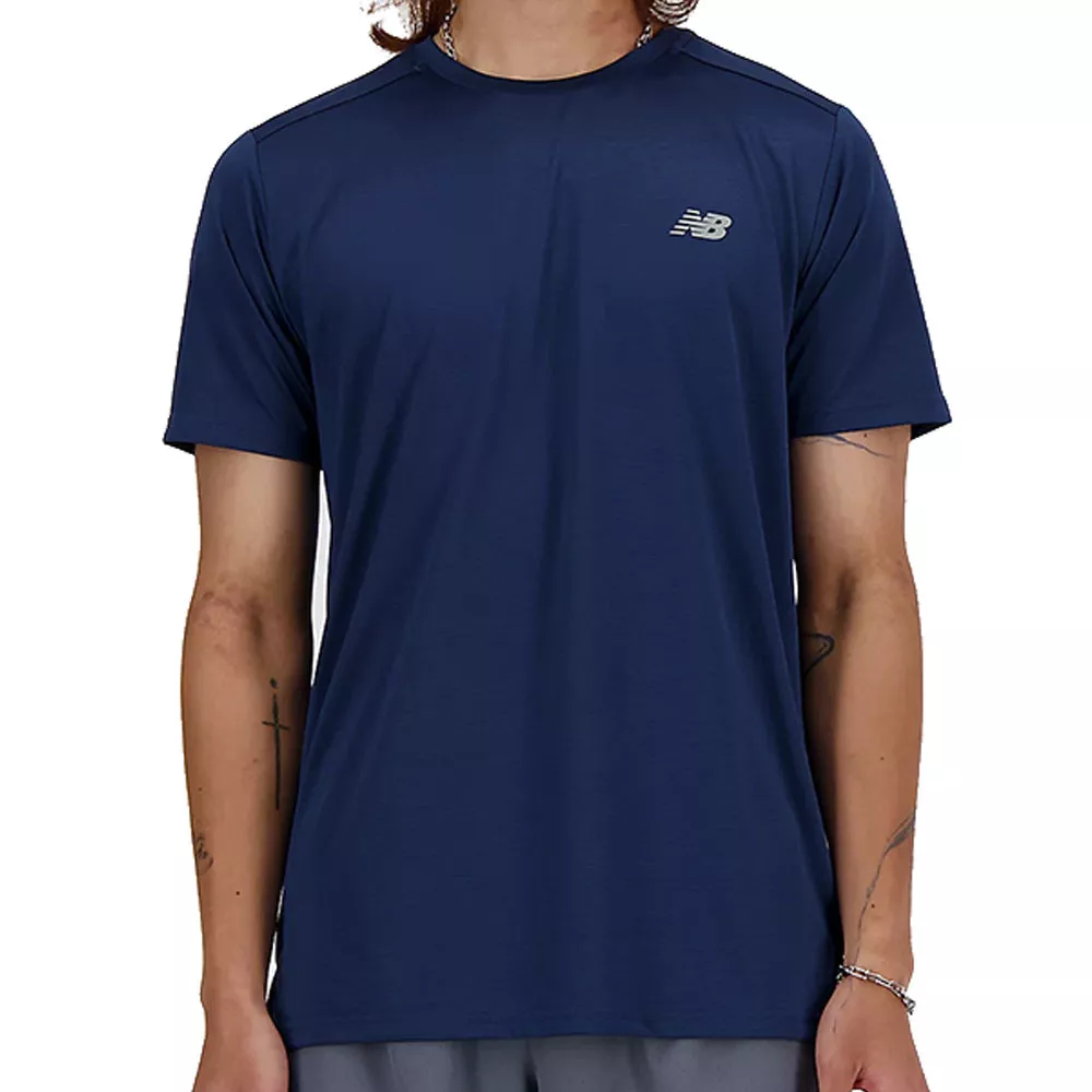 T-shirt New Balance Essentials Bleu marine