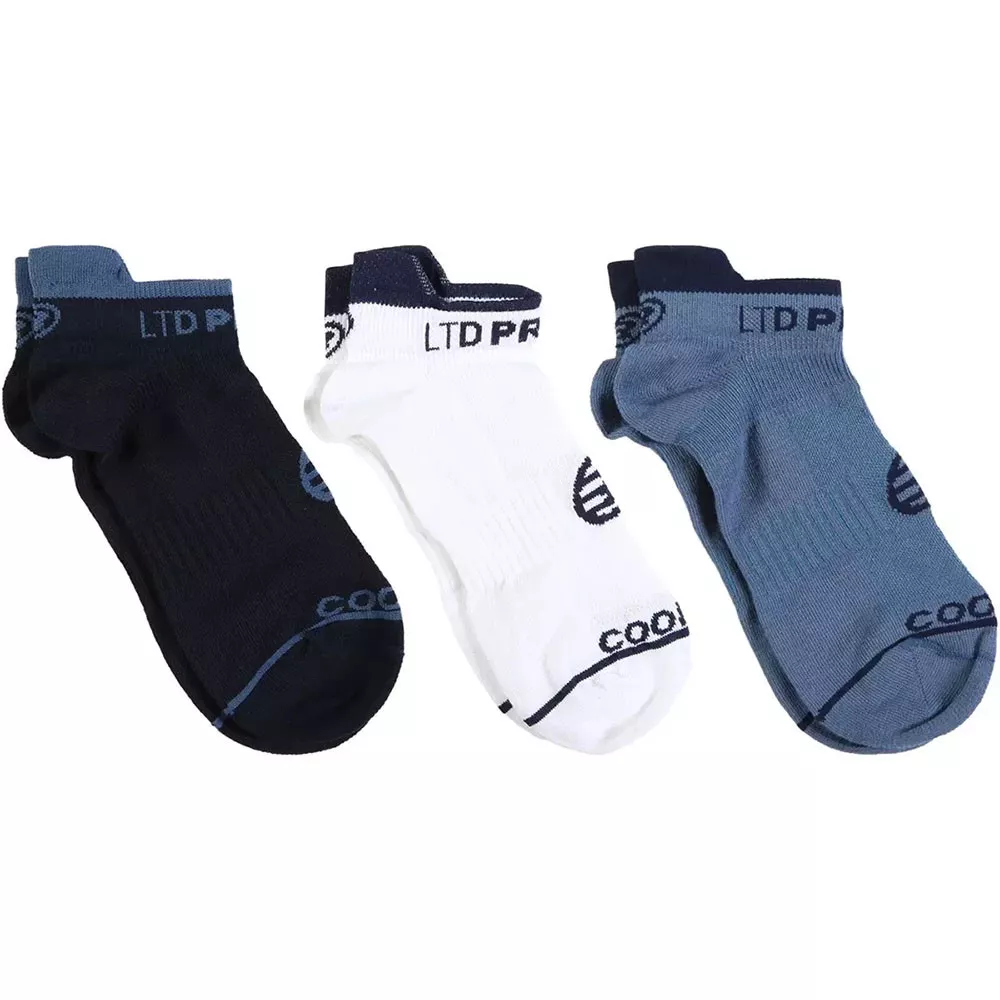 Chaussettes Bullpadel BP26PR U2 Marine / Blanc / Bleu (3 paires)