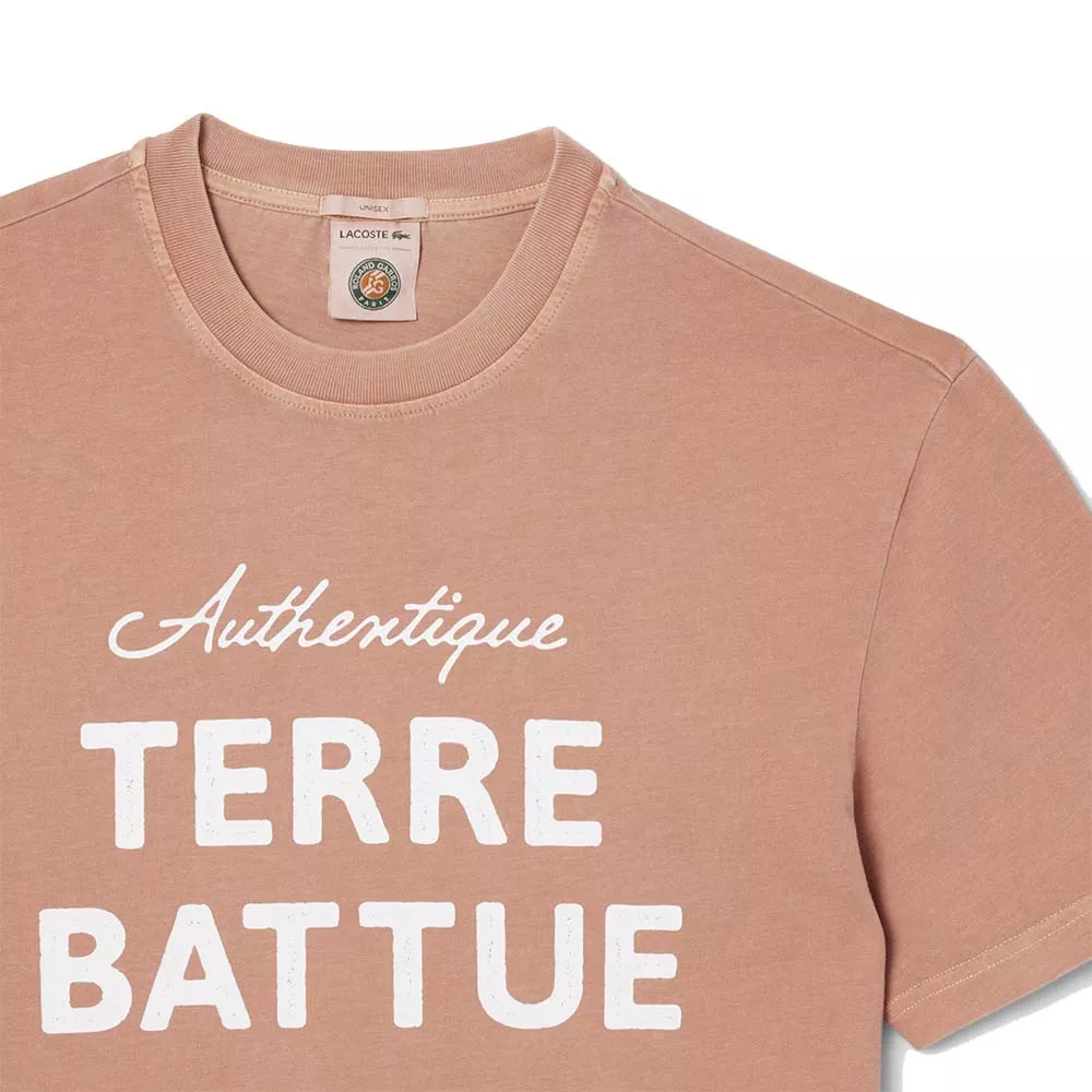 T-Shirt Lacoste Roland Garros Unisex Clay Court