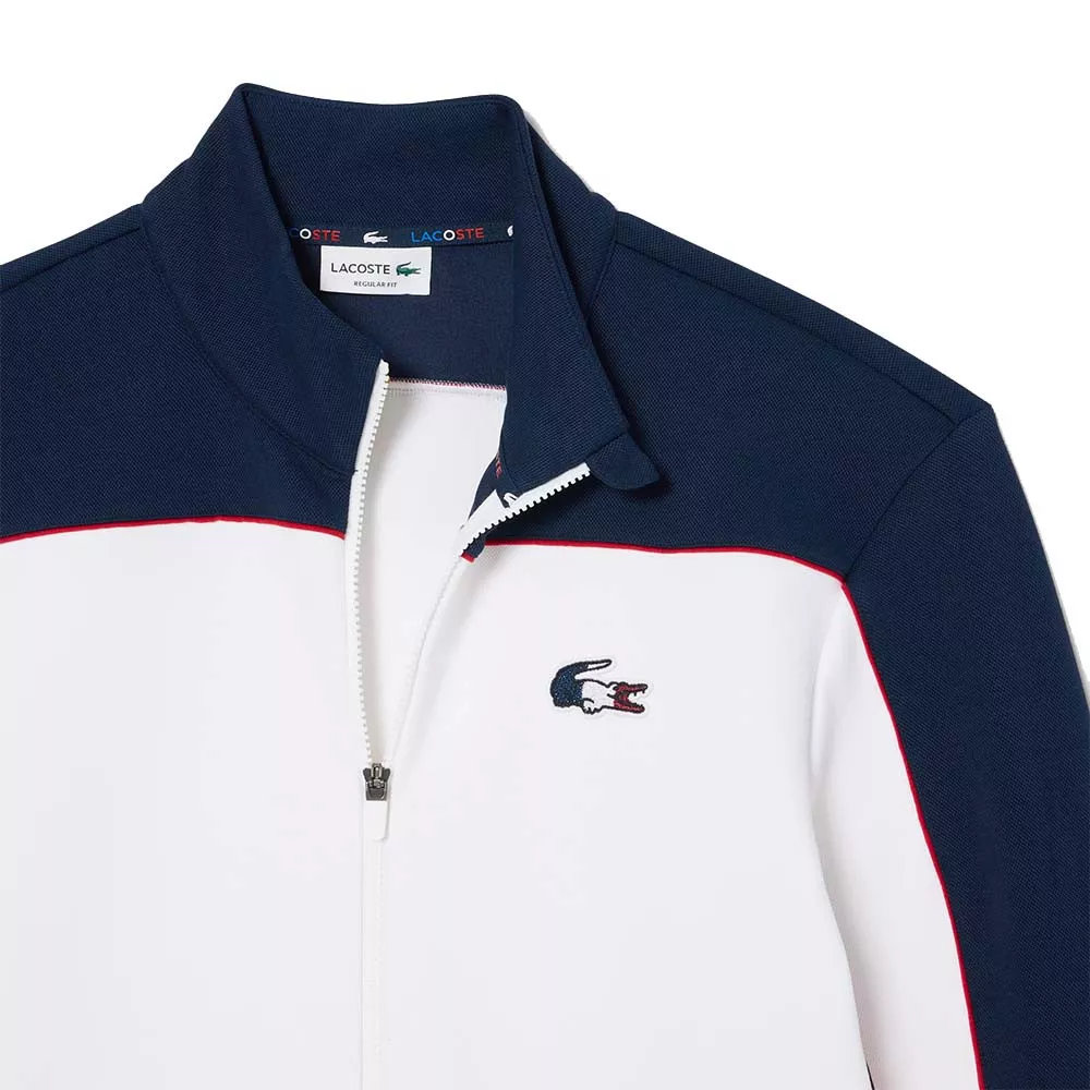Veste zippée Lacoste Équipe de France de Tennis