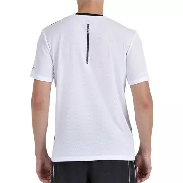T-shirt Bullpadel Cumbre Blanc
