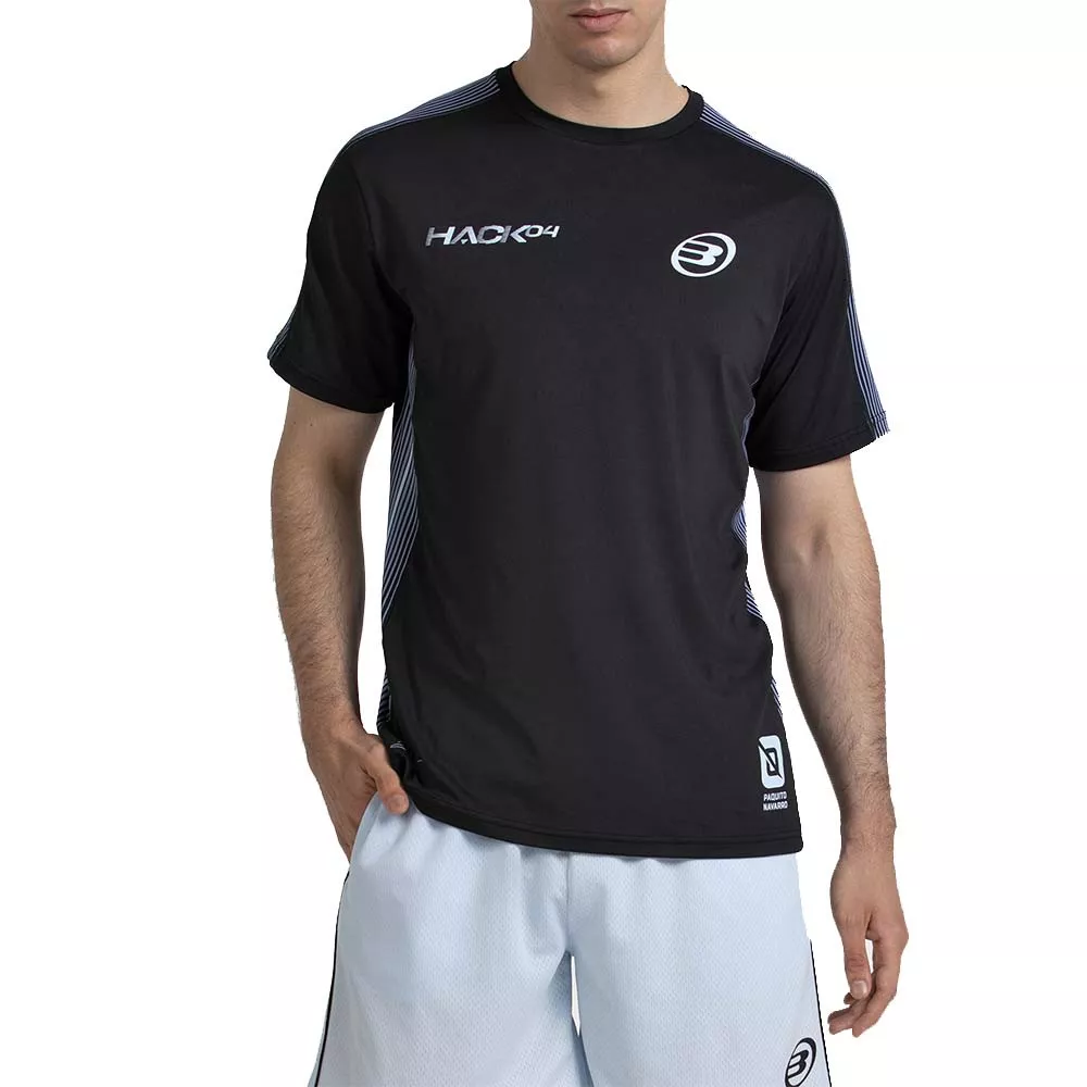 T-shirt Bullpadel Paquito Navarro 26V Noir